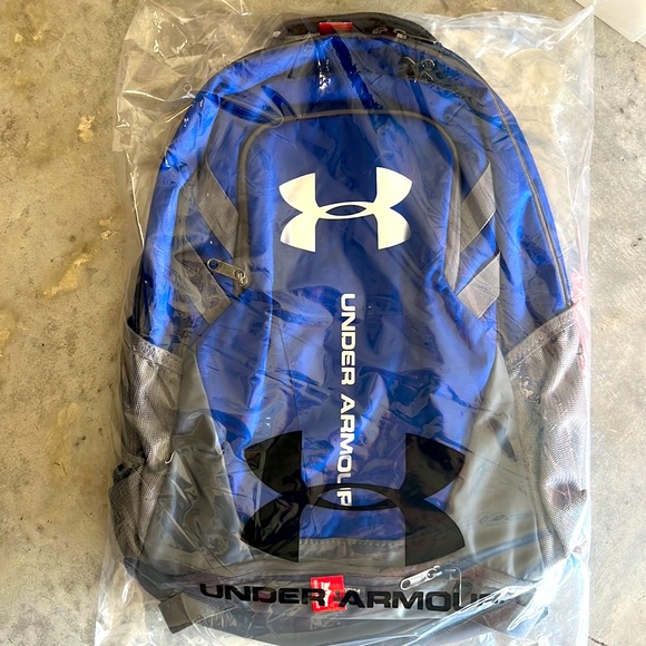Under Armour Bags Unisex Blue Large Under Armour Backpack Poshmark